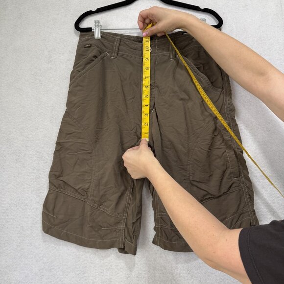 Kuhl Shorts Mens 32 Brown Stretch Nylon Spandex Hiking Outdoor Cargo Quick Dry - Picture 7 of 16
